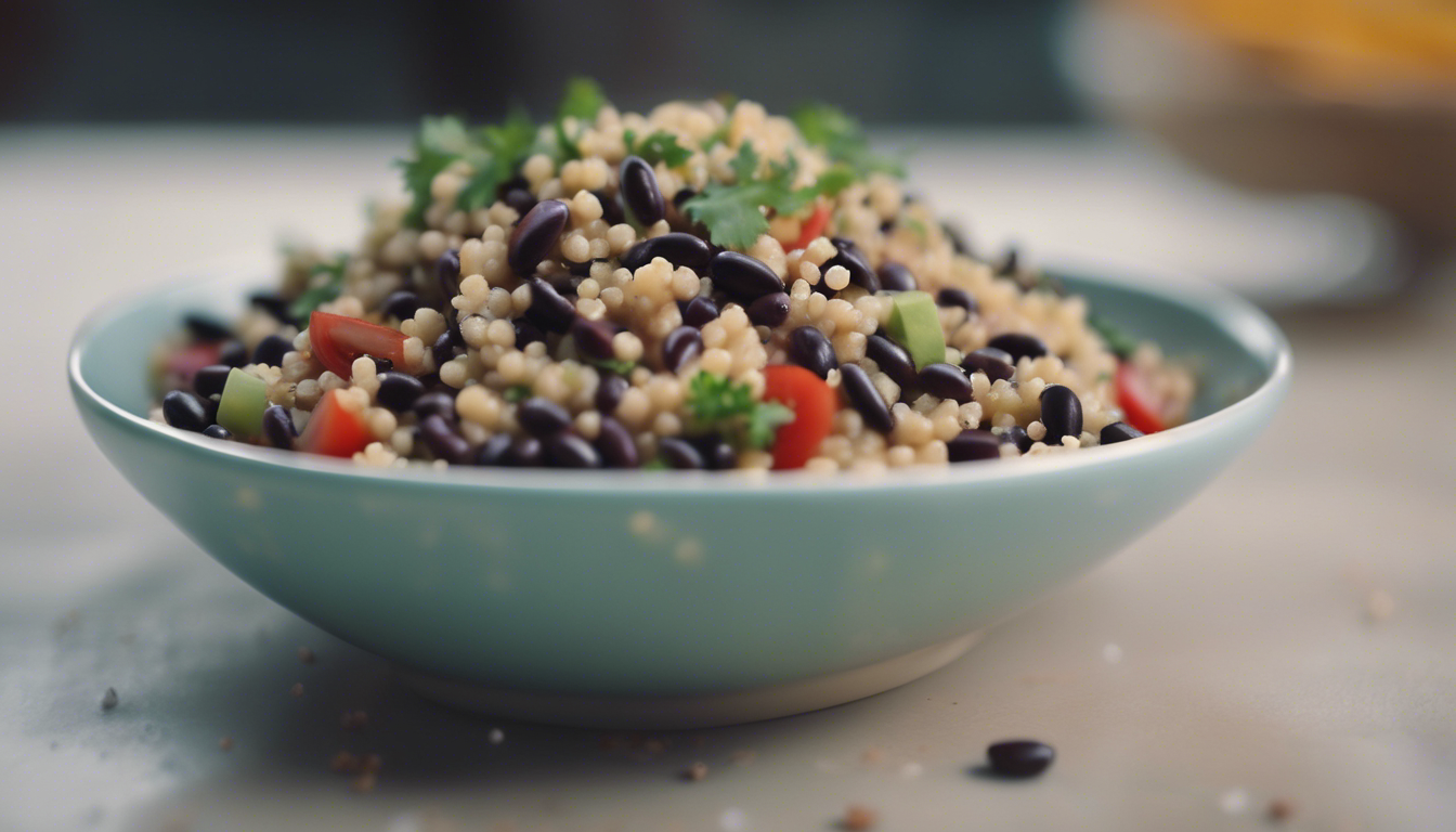 Quinoa and Black Bean Salad