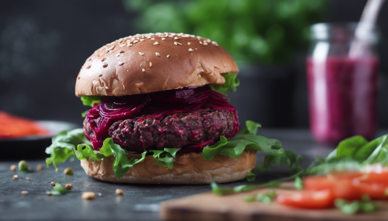 Vegan Beetroot Burger