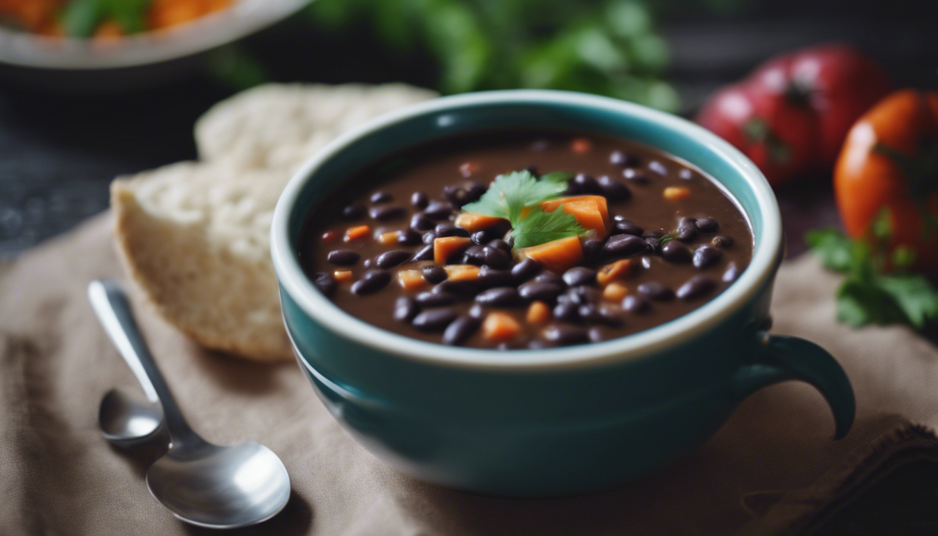 Vegan Black Bean Soup