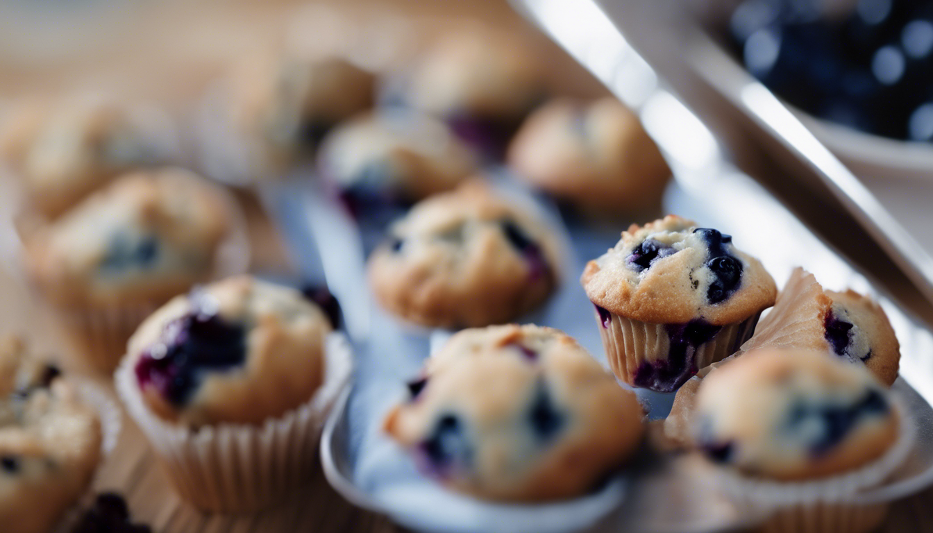 Vegan Blueberry Muffins