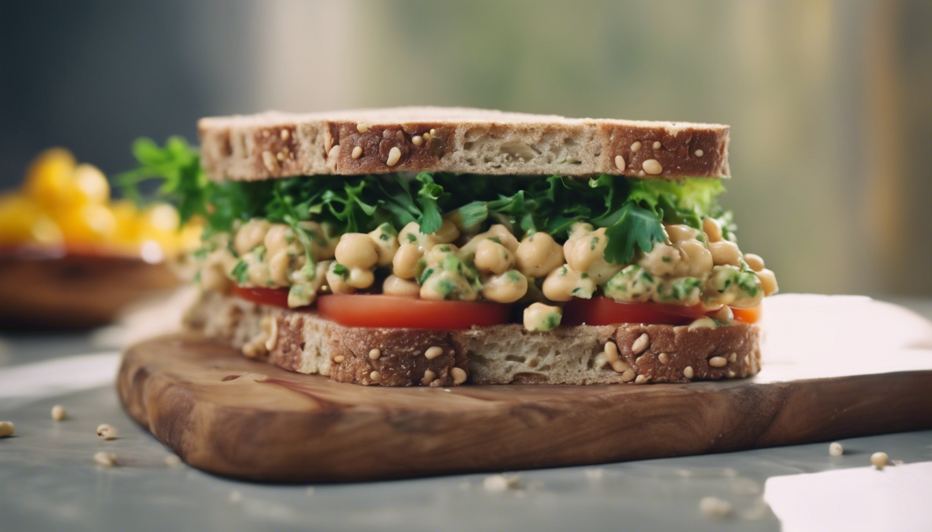 Vegan Chickpea Salad Sandwich