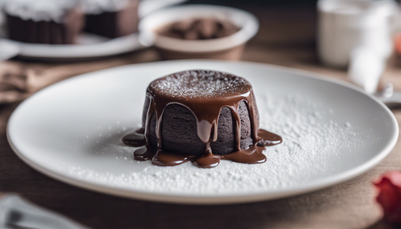 Vegan Chocolate Lava Cake