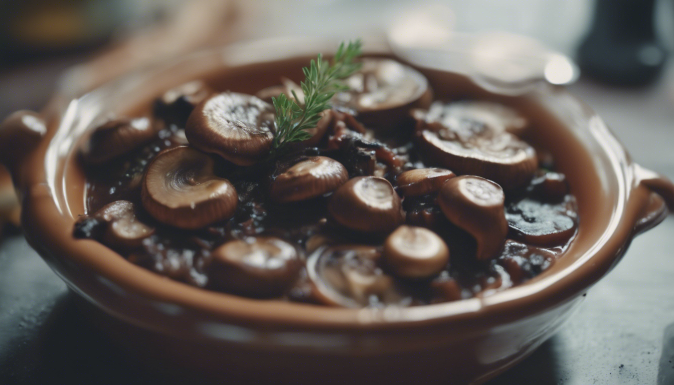 Vegan Mushroom Bourguignon