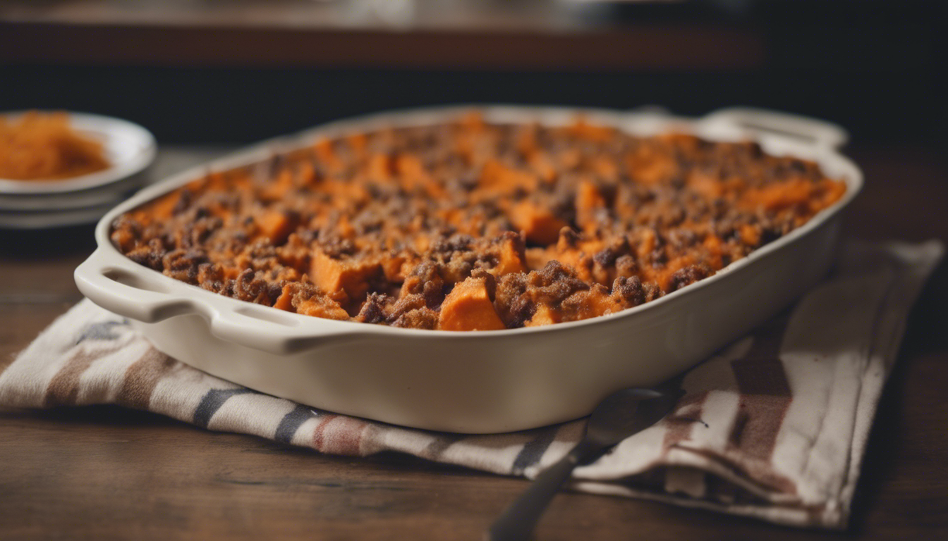 Vegan Sweet Potato Casserole