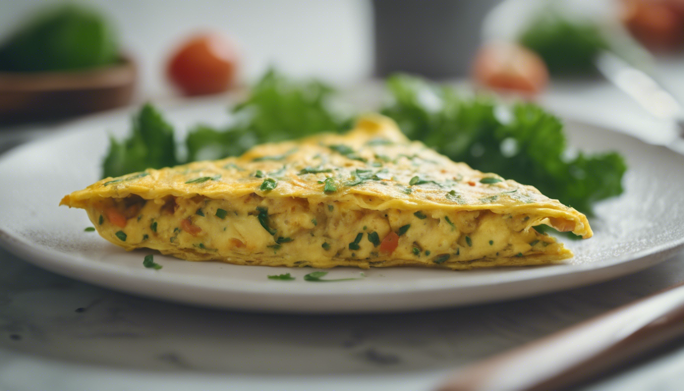Vegan Chickpea Omelette