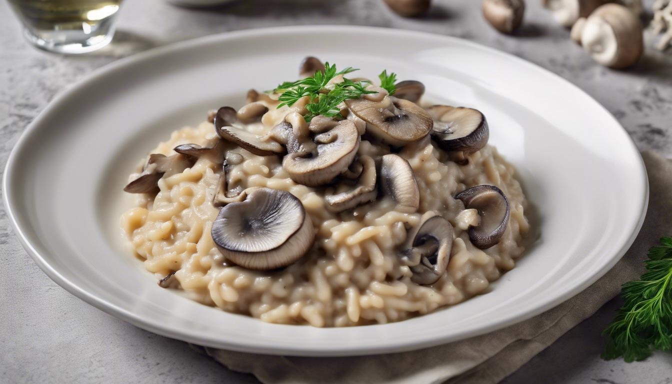 Creamy Mushroom Risotto
