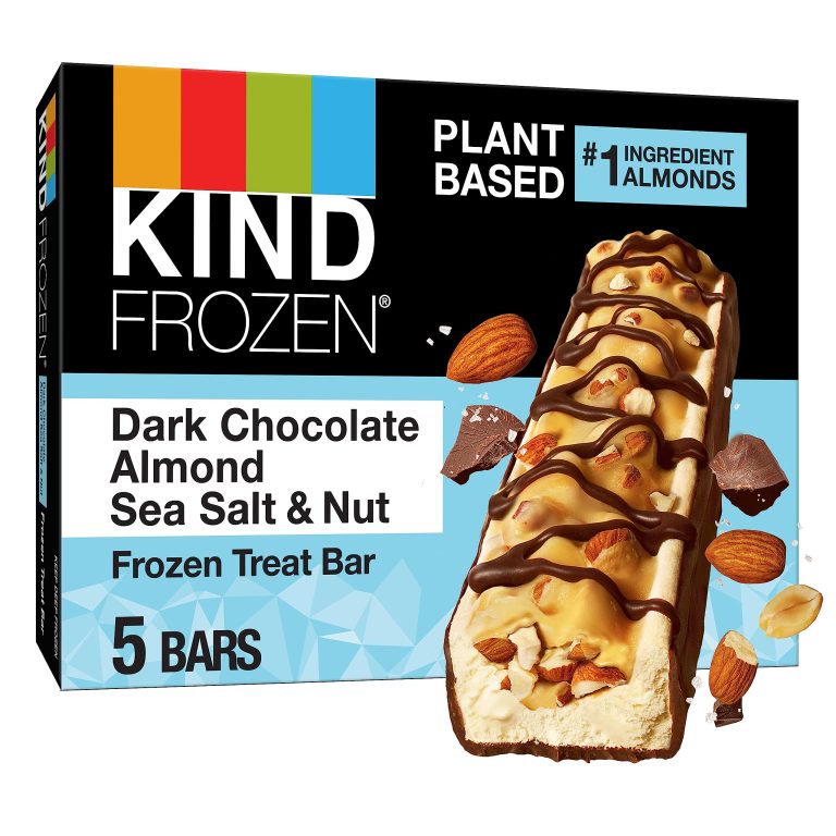 Kind Frozen Chocolate Almond Sea Salt Treat Bars