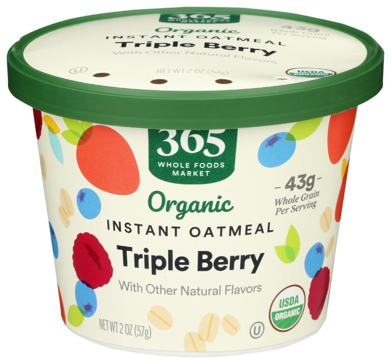 Oatmeal Triple Berry Instant Organic