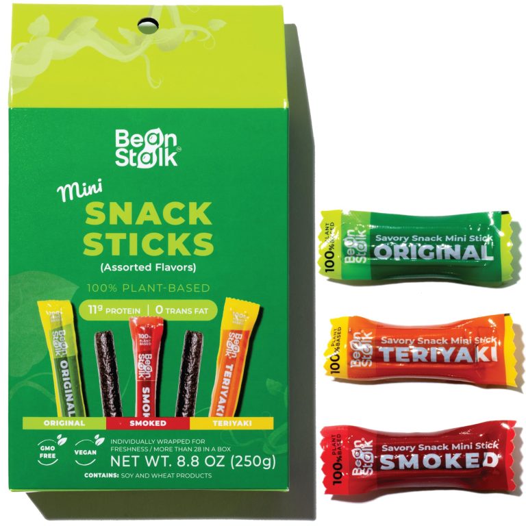 Bean Stalk Savory Vegan Snack Sticks