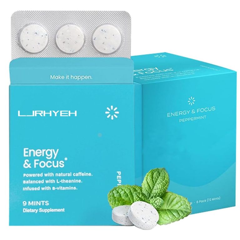 LJRHYEH Energy Caffeine Mints