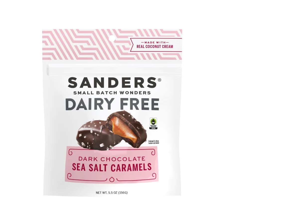 Sanders Caramel Dark Chocolate Dairy Free