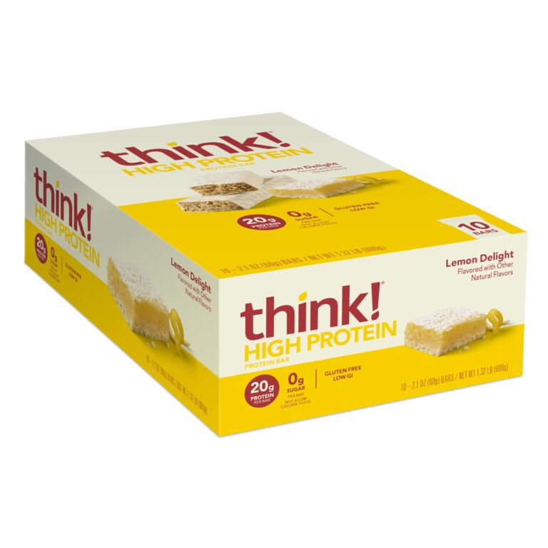 think! Protein Bars Lemon Delight