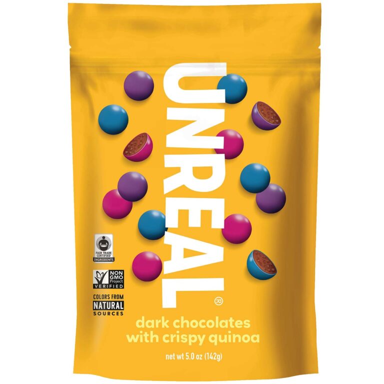 Unreal Chocolate Crispy Quinoa Gems