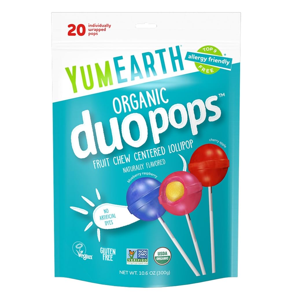 YumEarth Organic Duo Pops