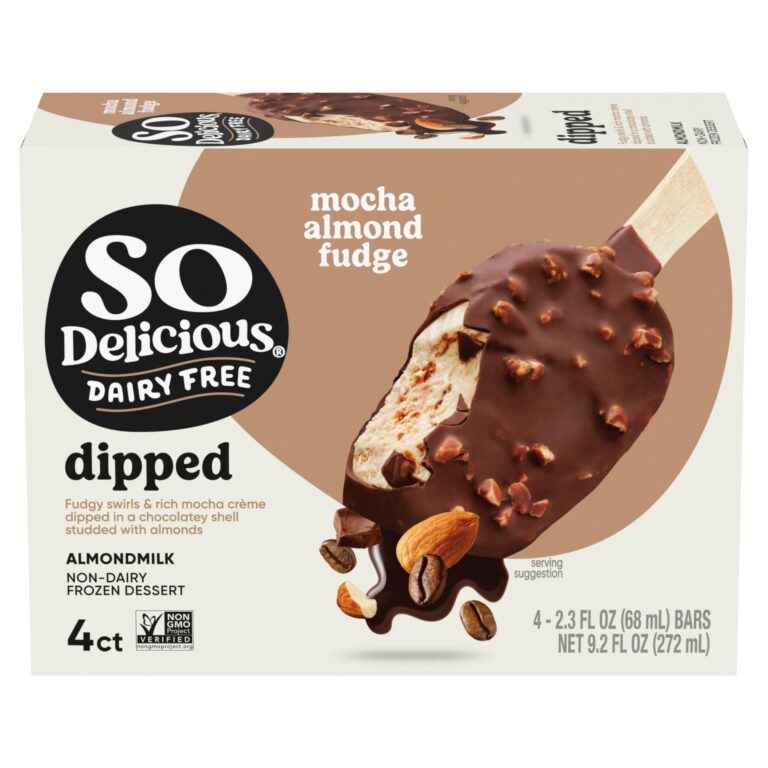So Delicious Dairy Free Mocha Almond Fudge Bars