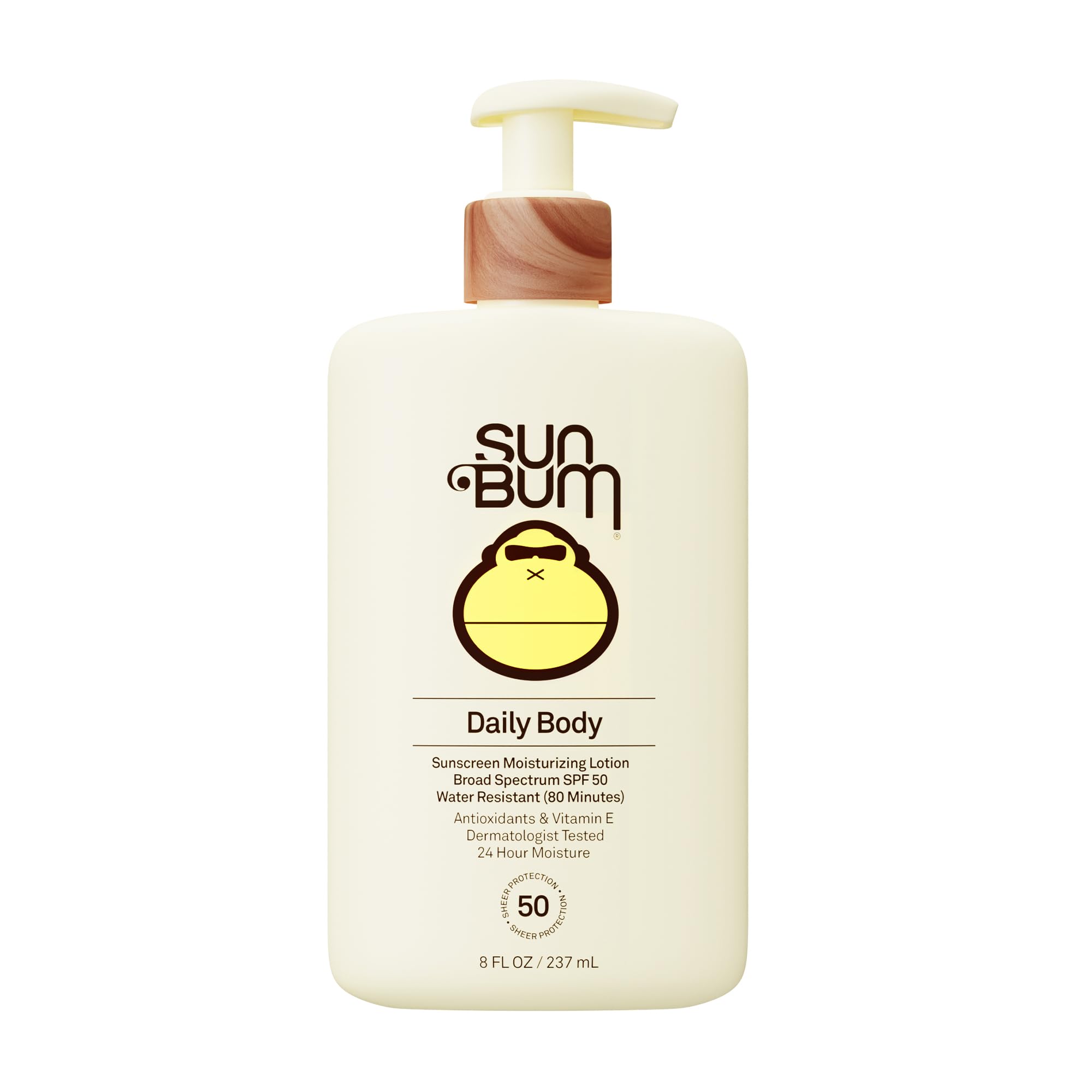 Sun Bum Daily SPF 50 Sunscreen Body Lotion