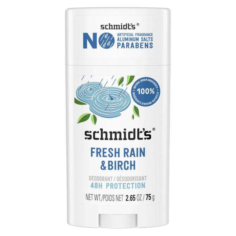 Schmidt’s Aluminum-Free Vegan Deodorant Fresh Rain & Birch