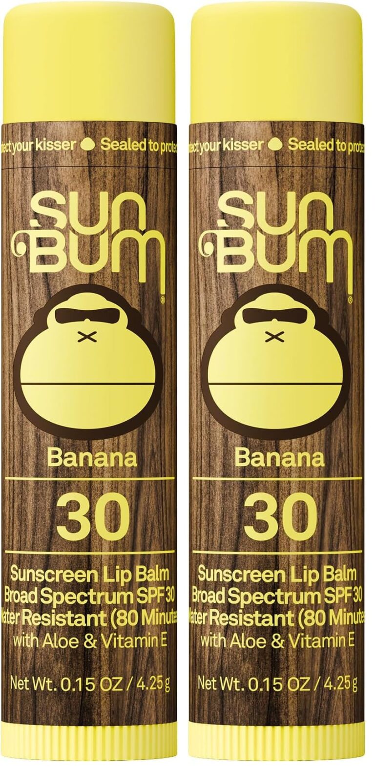 Sun Bum SPF 30 Sunscreen Tropical Lip Balm 3 Pack