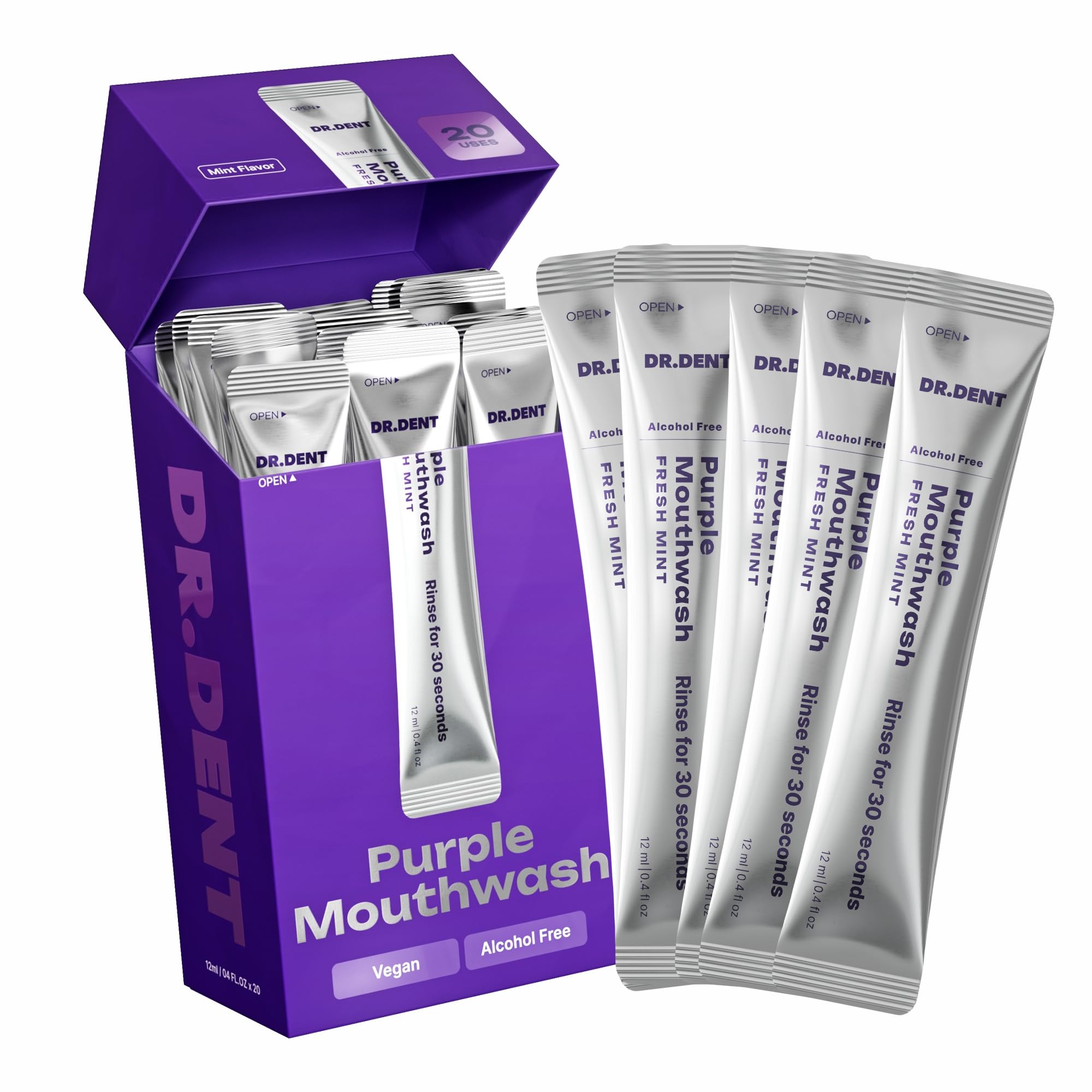 DR.DENT Purple Mouthwash