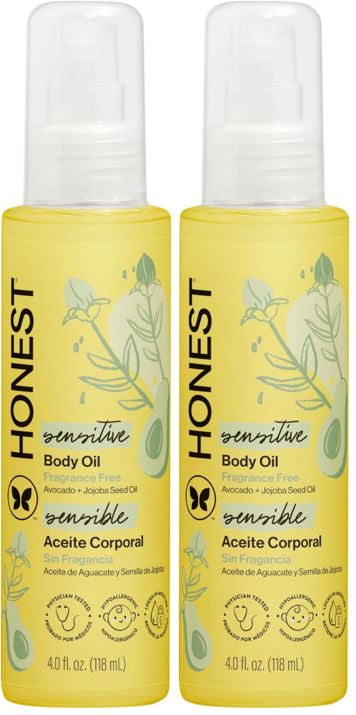 The Honest Company Body Oil